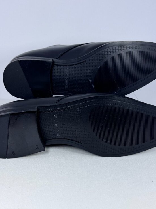 New Without Tags! Steve Madden Leather Oxford Dress Shoe Men’s Size 8 Black main image 4